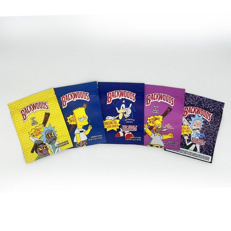 Backwoods 3.5g Mylar Weed Bags | Bulk Wholesale Packaging